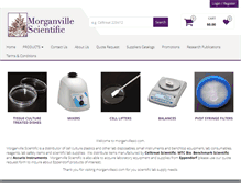 Tablet Screenshot of morganvillesci.com